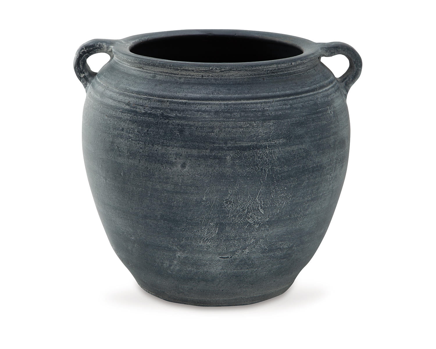 Distressed Blue Ceramic Table Vase