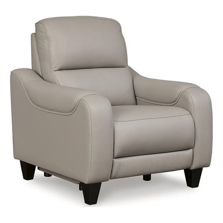 Signature Design by Ashley Mercomatic Gray Power Recliner