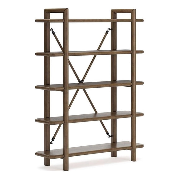 Signature Design by Ashley Merriton 71" Bookcase in Brown