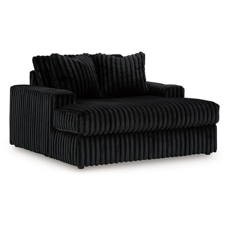 Signature Design by Ashley Midnight-Madness Onyx Oversized Chaise