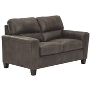 Signature Design by Ashley Navi Loveseat in Smoke