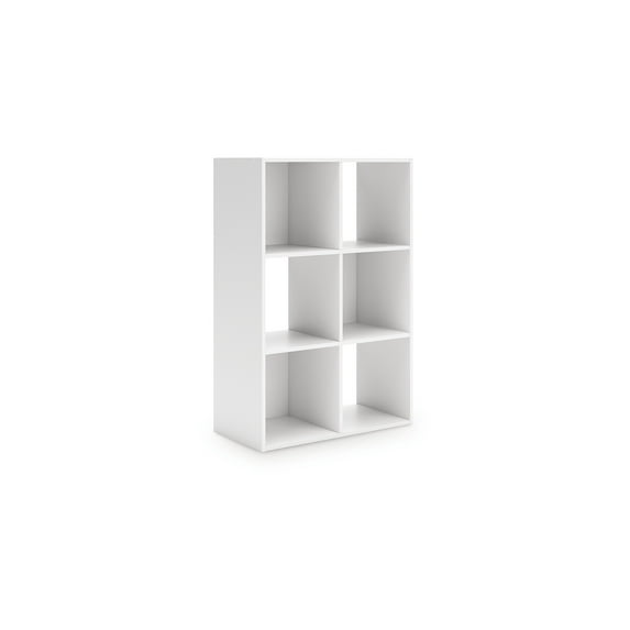 Signature Design by Ashley Onita 6 Cube Storage Organizer with White Finish