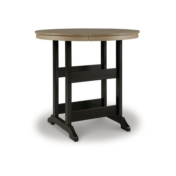 Signature Design by Ashley P211-613 Fairen Trail Bar Table, Black & Brown