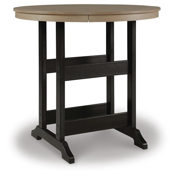 Signature Design by Ashley P211-613 Fairen Trail Bar Table, Black & Brown