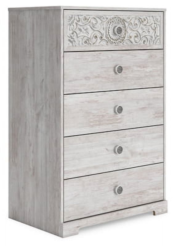 Signature Design by Ashley Paxberry Boho 5 Drawer Chest of Drawers