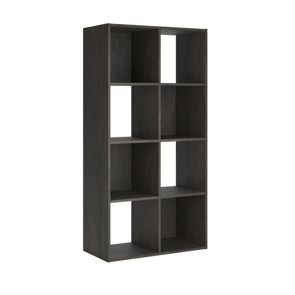 Signature Design by Ashley Piperton 8 Cube Storage Organizer with Charcoal Finish
