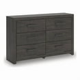 thumbnail image 1 of Signature Design by Ashley Prendonea Dark Gray Dresser, 1 of 7