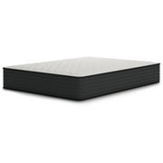 Signature Design by Ashley Queen Size Limited Edition 12 inch Firm Hybrid Mattress with Lumbar Support Gel Memory Foam, White