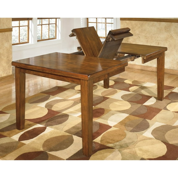 Signature Design by Ashley Ralene Butterfly Dining Table in Medium Brown