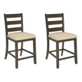 thumbnail image 1 of Signature Design by Ashley Rokane Upholstered 24.75" Counter Height Bar Stool, Set of 2, 1 of 5