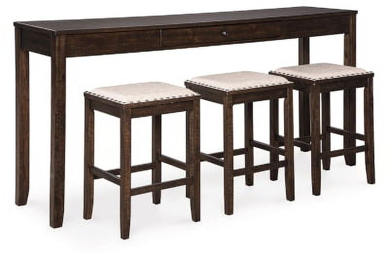 Signature Design by Ashley Rokane Urban Farmhouse Counter Height Dining