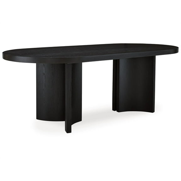 Signature Design by Ashley Rowanbeck Black Dining Table