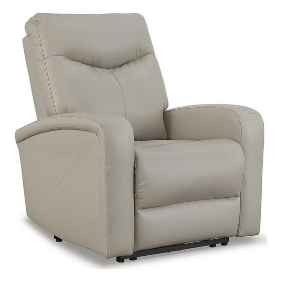 Signature Design by Ashley Ryversans Gray Power Recliner