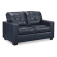 thumbnail image 1 of Signature Design by Ashley Santorine Blue Loveseat, 1 of 1