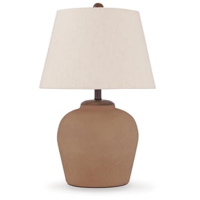 Signature Design by Ashley Scantor Table Lamp, Rust