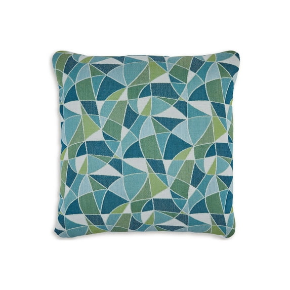 Signature Design by Ashley Seanow Next-Gen Nuvella Pillow, Green/Turquoise/White