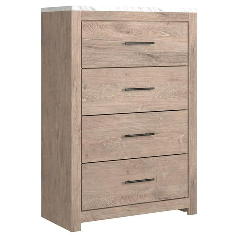 Senniberg Chest - Light Brown/White Senniberg Chest - Light Brown/White