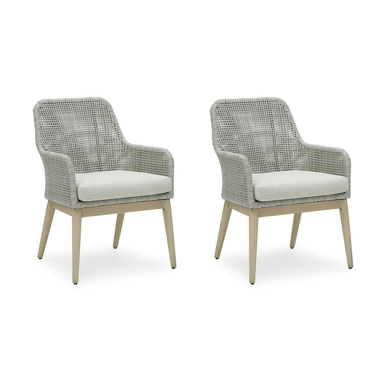 Seton Creek Outdoor Arm Chair (set of 2) - Gray Seton Creek Outdoor Arm Chair (set of 2) - Gray
