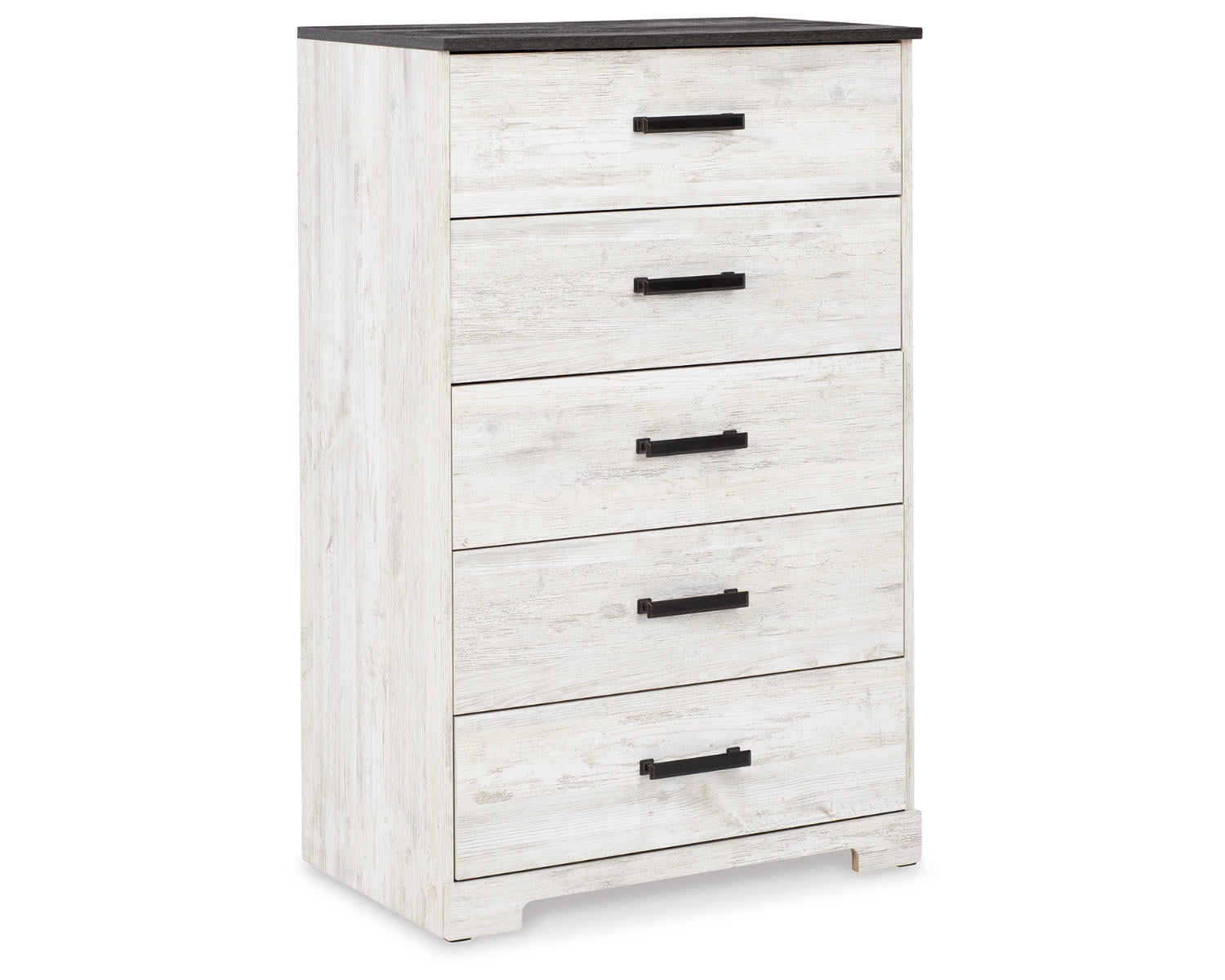 Signature Design by Ashley Shawburn Modern Farmhouse 5 Drawer Chest of