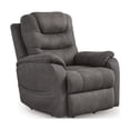 thumbnail image 1 of Signature Design by Ashley Snowfield Gray Power Lift Recliner, 1 of 14