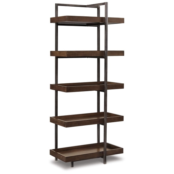 Signature Design by Ashley Starmore Industrial Entertainment Center Pier or Bookcase, Brown