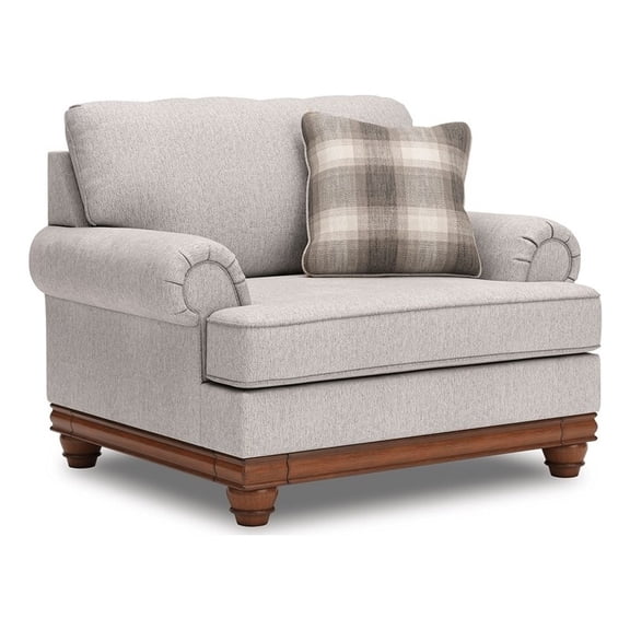 Signature Design by Ashley Stoughton Beige Oversized Chair