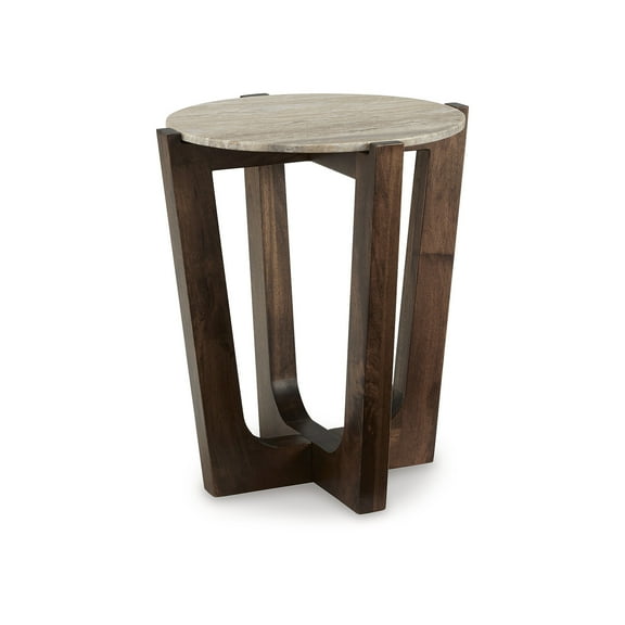 Signature Design by Ashley Tanidore End Table, Warm Brown