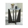 thumbnail image 1 of Signature Design by Ashley Tellrich Contemporary End Table, Black & White, 1 of 6