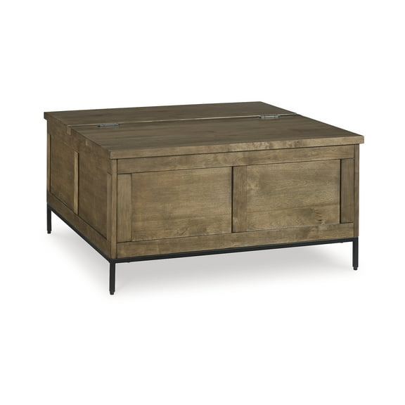 Signature Design by Ashley Torlanta Lift Top Coffee Table with Storage, Brown