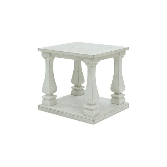 Signature Design by Ashley Traditional Arlendyne End Table, Antique White