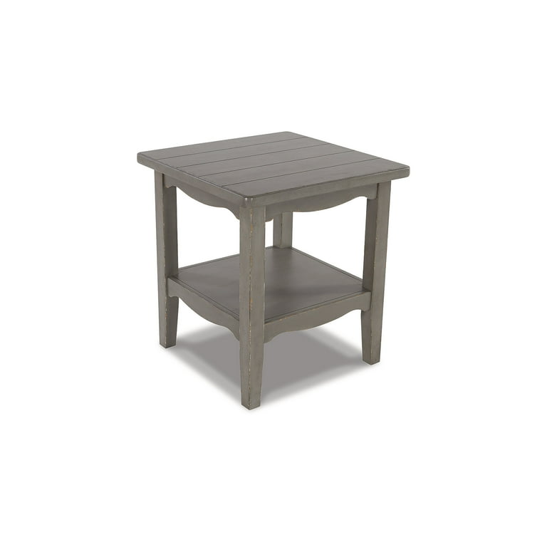 Charina End Table - Antique Gray Charina End Table - Antique Gray
