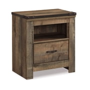 Signature Design by Ashley Trinell One Drawer Nightstand, Brown
