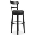 thumbnail image 1 of Signature Design by Ashley Valebeck Collection Swivel Bar Stools, Black, 1 of 9