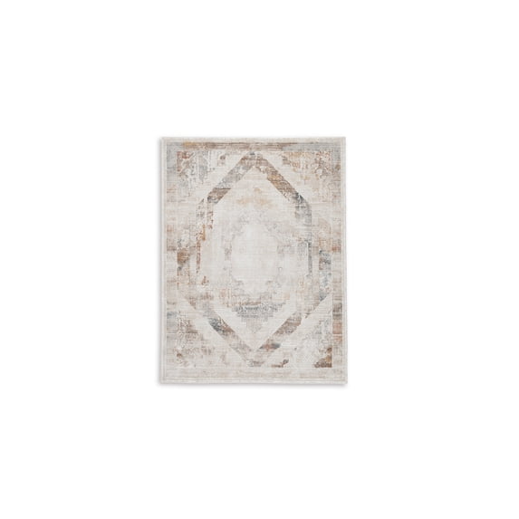 Signature Design by Ashley Varnwood 8' x 10' Area Rug, Multicolored Medallion
