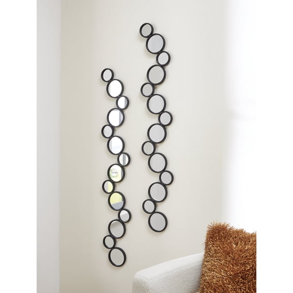 Signature Design by Ashley Vinler Modern Wall Accent Mirror, Set of 2