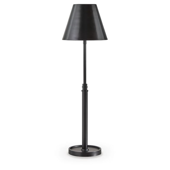 Signature Design by Ashley Wimner Metal Table Lamp, Antique Bronze Finish, Oil-Rubbed Classic