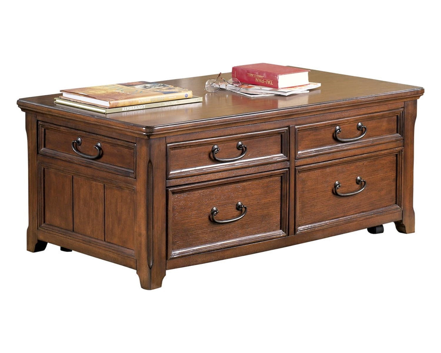 Signature Design by Ashley Woodboro Traditional Rectangular Lift Top