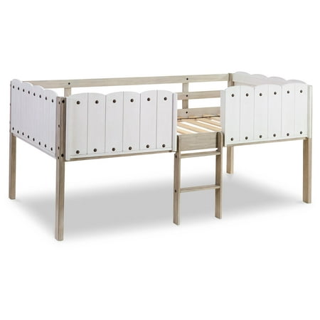 Signature Design by Ashley Wrenalyn Twin Loft Bed Frame, Two-tone