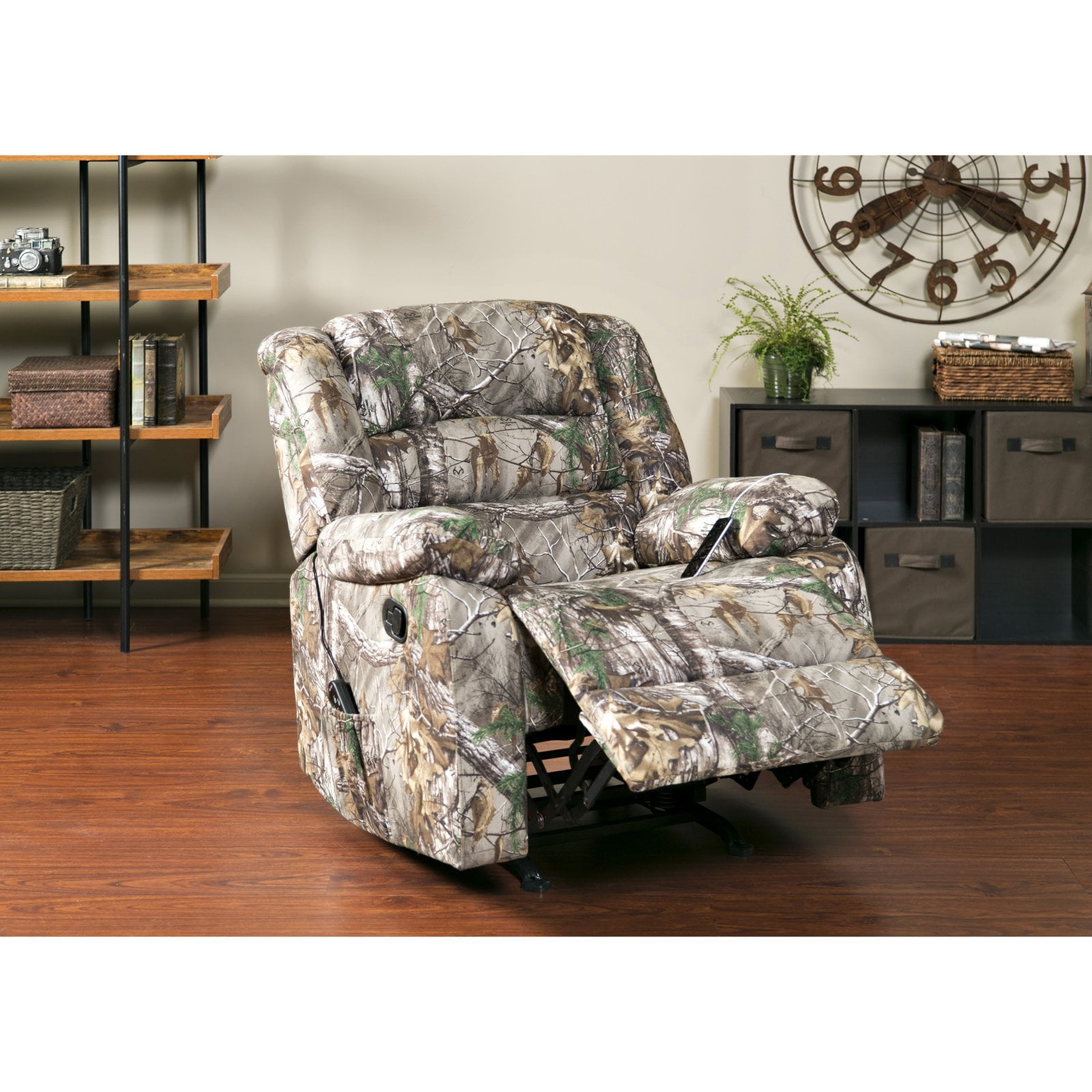 Camo recliner ashley furniture deals
