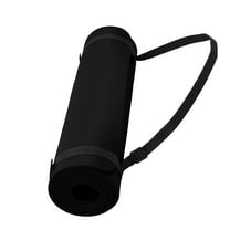 Signature Fitness 1/2-Inch Extra Thick Yoga Mat, 71"x24" Non-Slip Exercise Mat with Carry Strap, High-Density Foam for Home, Gym, and Travel