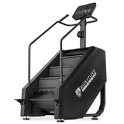 Signature Fitness Adjustable Resistance Continuous Climber Exercise Stair Stepper, Alloy Steel Black, 418 lb
