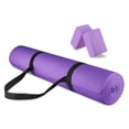 thumbnail image 1 of Signature Fitness All Purpose High Density No Tear Exercise Mat, Purple, 1 of 6