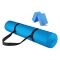 thumbnail image 1 of Signature Fitness All Purpose High Density No Tear Exercise Yoga Mat, Blue, 1 of 6
