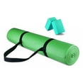 thumbnail image 1 of Signature Fitness All Purpose High Density No Tear Exercise Yoga Mat, Green, 1 of 6