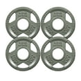 thumbnail image 1 of Signature Fitness Cast Iron Weight Plates for Strength Training, Fits 2-Inch Barbell, Multiple Size Options, 1 of 7