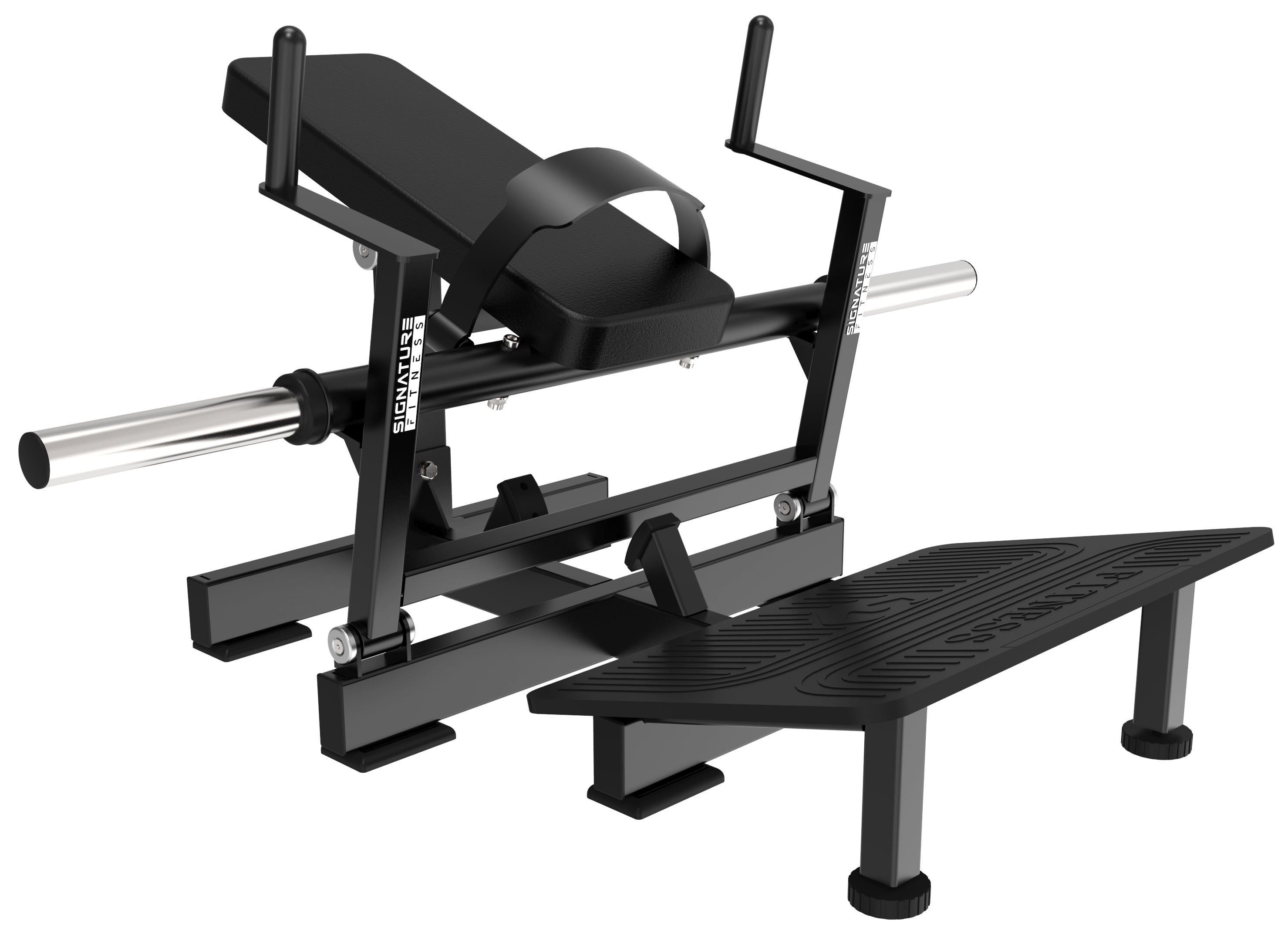 Signature Fitness Glute Bridge PlateLoaded Hip Thrust Machine for Butt