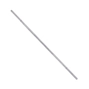 Signature Fitness Olympic Barbell, Straight Alloy Steel Weightlifting Bar, Silver Finish, 5/6/7 FT Options