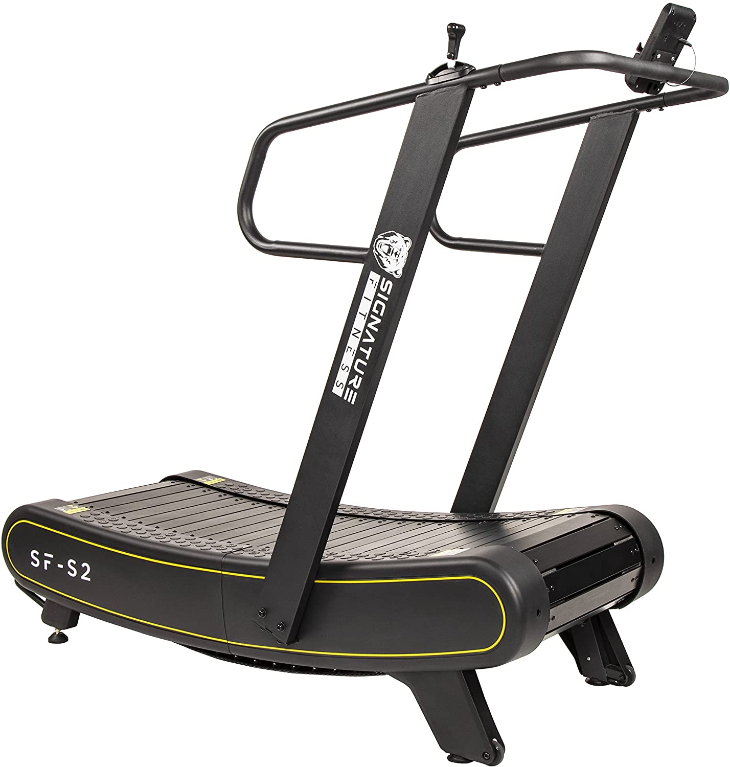 Signature Fitness SF-S2 Sprint Demon - Motorless Curved Sprint Treadmill with Adjustable Levels of Resistance - 300 lb Capacity - image 1 of 11