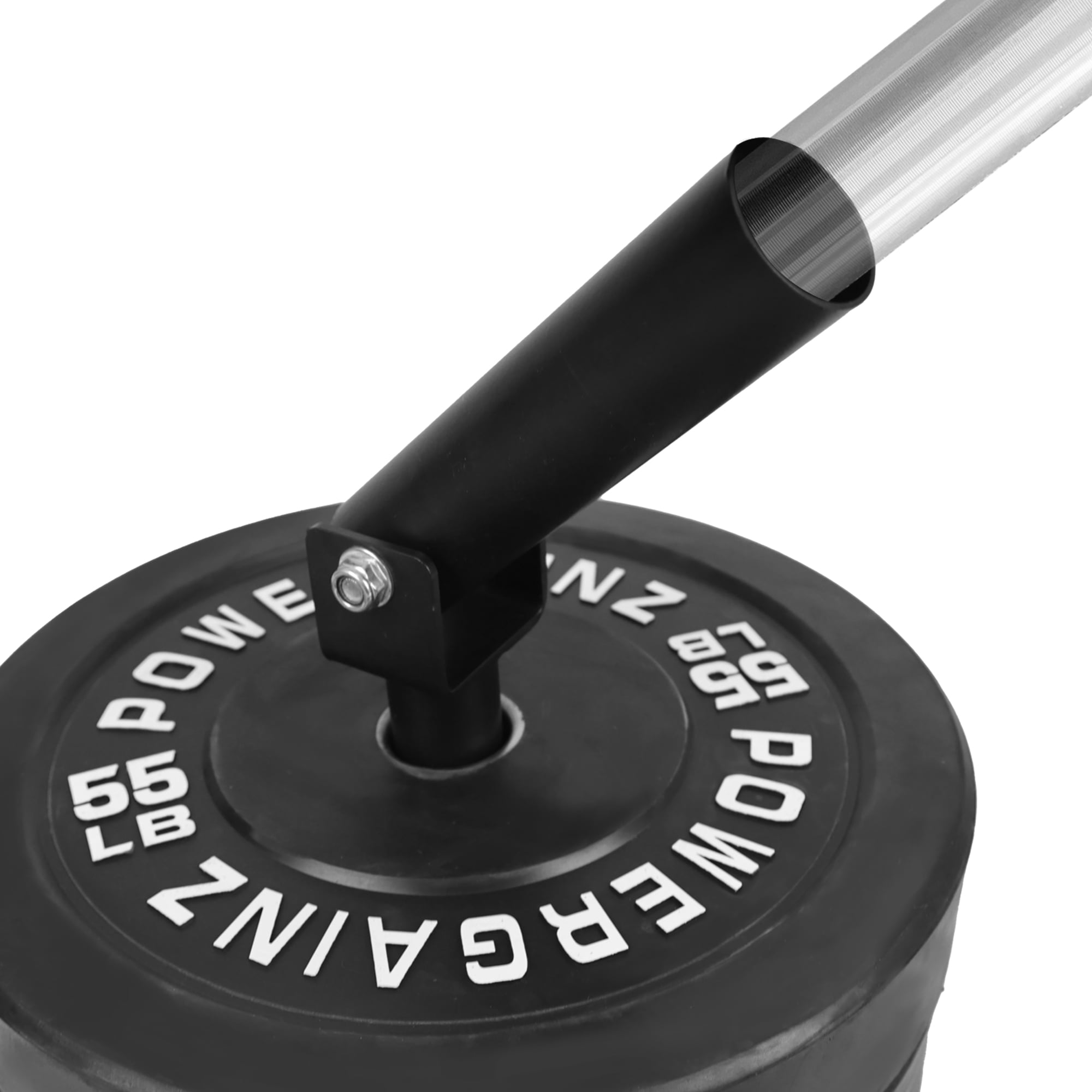 Signature Fitness T-Bar Row Platform for 2" or 2.5" Power Cages – Full 360° Swivel & Easy to Install – Fits 1” Standard and 2” Olympic Bars