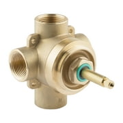 Signature Hardware 446519 3/4 3-Way in-Wall Diverter Rough-in Valve Showers Shower Valves 3/4 Inch